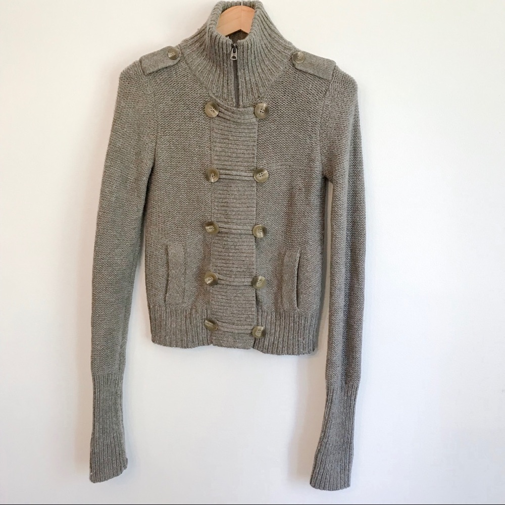 🌵AMERICAN EAGLE Wool Rabbit Cardigan Jacket S
